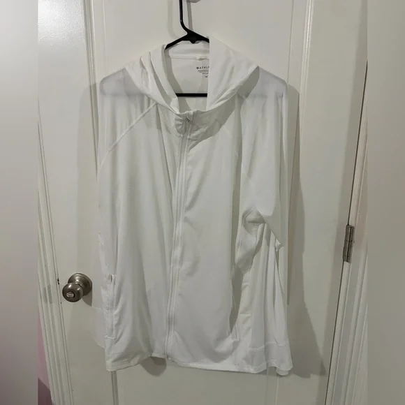 Athleta Pacifica Illume UPF Relaxed Jacket - White - Picture 2 of 9